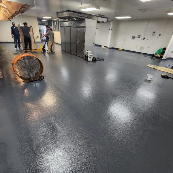 Commercial floor coating Palm Beach County